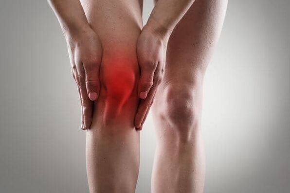 Knee pain - instructions for use of Hondrox spray