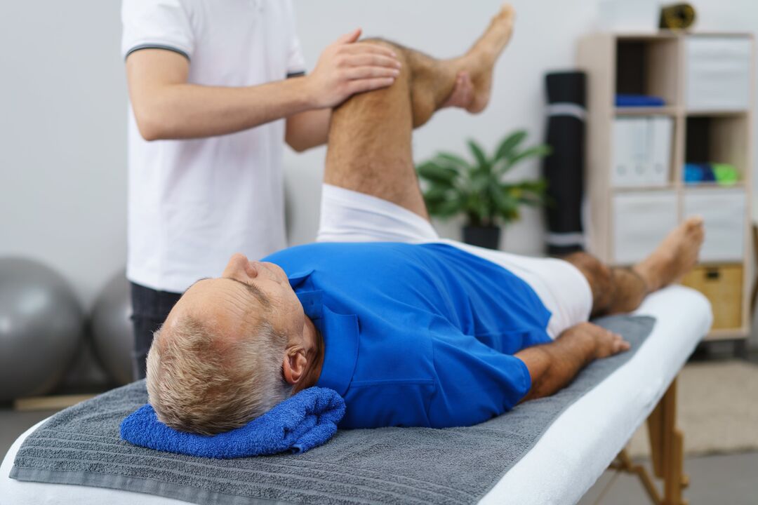 Knee massage for osteoarthritis