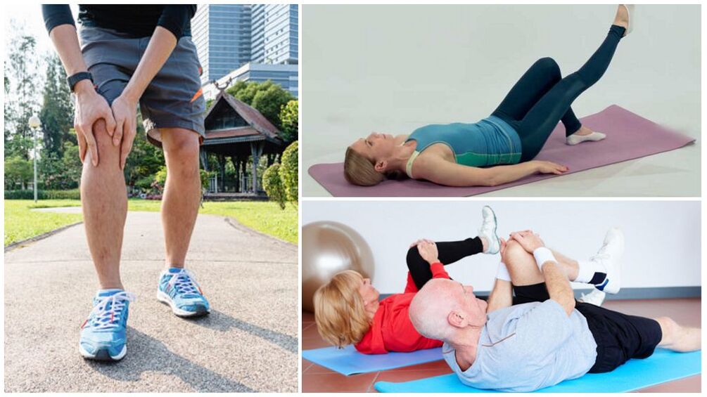 arthrosis of the knee joint exercises